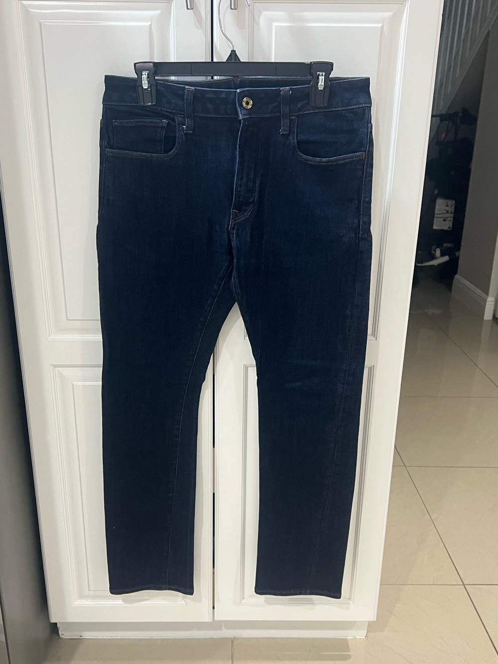 G-Star Raw Men 32x30 dark Blue slim straight Jeans - Picture 1 of 7
